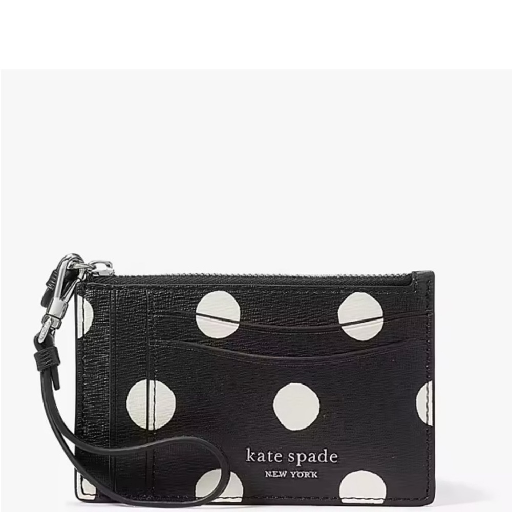 Morgan Sunshine Dot Card Case Wristlet